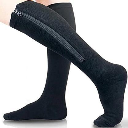 Zippered Compression Socks