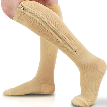 Zippered Compression Socks