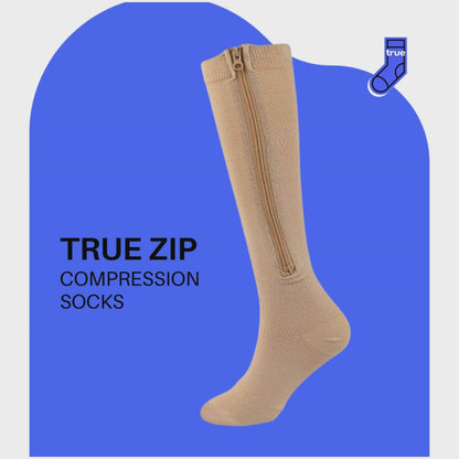 True Zip Compression Socks